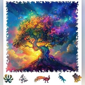 Colorful Tree Puzzle 200pcs
